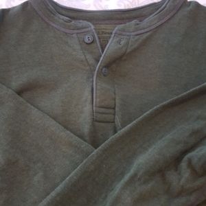 Long sleeve henley